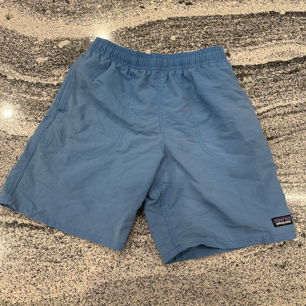 Patagonia Light Blue Elastic Shorts